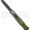 AKC 007 Concord NATO Military OD Green OTF Automatic Knife - Black Flat -Grindworx Shop AKC 007 Concord NATO Military OTF Auto Green Black Flat BHQ 138956 jr large