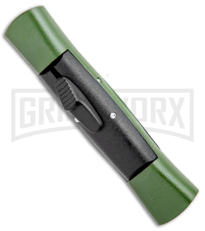 AKC 007 Concord Green/Black OTF Automatic Knife - Dagger Black AKC 007 Concord Green/Black OTF Automatic Knife - Dagger Black -Grindworx Shop AKC 007 Concord OTF Auto Dagger Green Black Black BHQ 96479 jr spine large