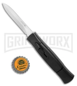 AKC 007 Concord Black OTF Automatic Knife - Dagger Satin 3 AKC 007 Concord Black OTF Automatic Knife - Dagger Satin -Grindworx Shop AKC 007 Concord OTF Automatic Dagger Knife Black 3 Satin BHQ 125257 LS Bottlecap jr large
