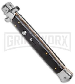 Grindworx Shop 22 Grindworx Shop -Grindworx Shop AKC 13in Dark Horn Handle Auto Stiletto Dagger GX 6334 jr spine large