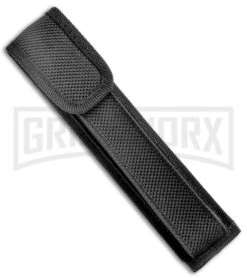 AKC 13" Rosewood Automatic Italian Dagger Stiletto (Satin Plain) -Grindworx Shop AKC 13in Rosewood Handle Auto Stiletto Dagger GX 6335 jr sheath large