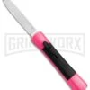 AKC Concord Hot Pink OTF Automatic Knife - Satin Plain -Grindworx Shop AKC Concord Dagger OTF Hot Pink BHQ 72006 jr 2 large