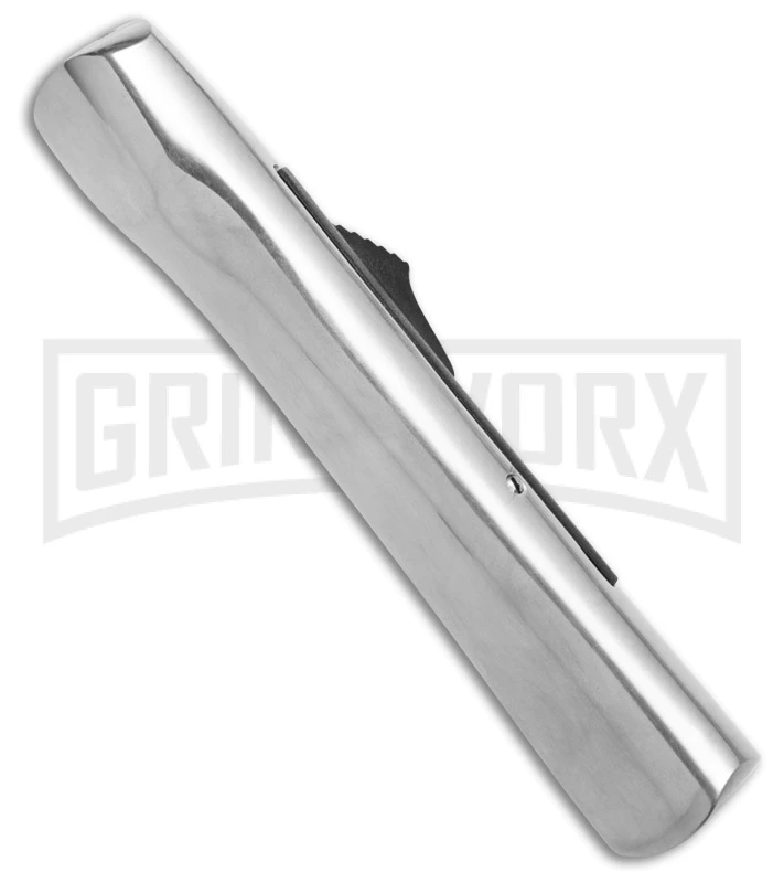AKC Concord Polish/Black OTF Automatic Knife - Black Plain AKC Concord Polish/Black OTF Automatic Knife - Black Plain -Grindworx Shop AKC Concord Polish Black OTF AK Black Plain GX 41627 td side large