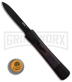 AKC Concord Sim Carbon Fiber OTF Automatic Knife - Flat Black 3 AKC Concord Sim Carbon Fiber OTF Automatic Knife - Flat Black -Grindworx Shop AKC Concord Sim Carbon Fiber black flat BHQ 90291 er bottlecap large