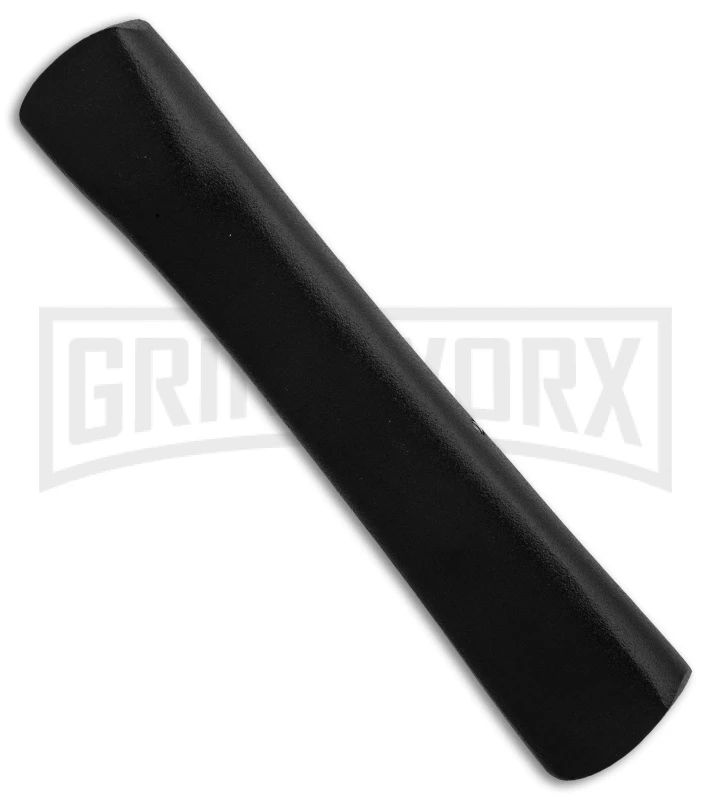 AKC Concord Black OTF Automatic Knife - Tanto Satin Plain AKC Concord Black OTF Automatic Knife - Tanto Satin Plain -Grindworx Shop AKC Concord Tanto Black Satin BHQ 90284 er side large