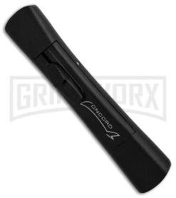 AKC Concord Black OTF Automatic Knife - Tanto Satin Plain 2 AKC Concord Black OTF Automatic Knife - Tanto Satin Plain -Grindworx Shop AKC Concord Tanto Black Satin BHQ 90284 er spine large