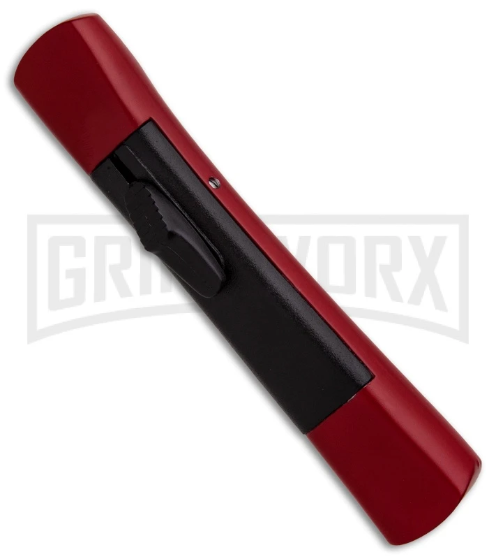 AKC Concord Red/Black OTF Automatic Knife - Tanto Black Plain AKC Concord Red/Black OTF Automatic Knife - Tanto Black Plain -Grindworx Shop AKC Concord Tanto Red Black Black BHQ 90289 er spine large