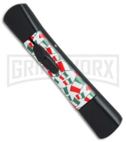 AKC Concord Italy Flag OTF Automatic Knife - Flat Satin Plain 2 AKC Concord Italy Flag OTF Automatic Knife - Flat Satin Plain -Grindworx Shop AKC Concord italy flag flat satin BHQ 75609 er spine large
