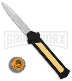 AKC F-16 Brass D/A OTF Automatic Knife - Bayo Satin Plain 3 AKC F-16 Brass D/A OTF Automatic Knife - Bayo Satin Plain -Grindworx Shop AKC F 16 BHQ Exclusive Brass Bayo Satin Plain GX 30990 er bottlecap large