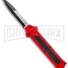 AKC F-16 Red D/A OTF Automatic Knife - Bayo Two Tone Plain 5 AKC F-16 Red D/A OTF Automatic Knife - Bayo Two Tone Plain -Grindworx Shop AKC F 16 DA Bayo OTF Auto Red BHQ 112389 jr large