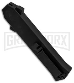 AKC F-16 Snake Skin D/A OTF Automatic Knife - Bayo Satin Plain 2 AKC F-16 Snake Skin D/A OTF Automatic Knife - Bayo Satin Plain -Grindworx Shop AKC F 16 DA Bayonet Snake Skin Satin BHQ 78292 er side large