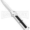 AKC F-16 White D/A OTF Automatic Knife - Dagger Satin Plain 4 AKC F-16 White D/A OTF Automatic Knife - Dagger Satin Plain -Grindworx Shop AKC F 16 DA Dagger OTF White Satin BHQ 94221 jr large