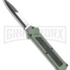 AKC F-16 OD Green D/A OTF Automatic Knife - Bayo Two TonePlain -Grindworx Shop AKC F 16 OD Green D A OTF Automatic Knife Bayo Two TonePlain GX 35588 LS large