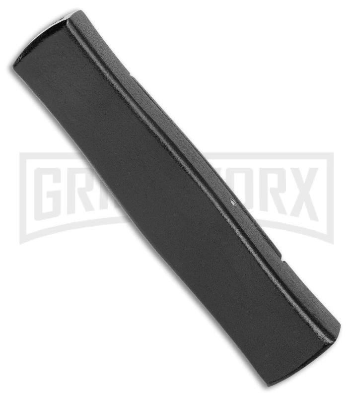 AKC Minion Concord OTF Automatic Knife - Dagger Black Plain AKC Minion Concord OTF Automatic Knife - Dagger Black Plain -Grindworx Shop AKC Minion Concord OTF Auto Black Black Dagger BHQ 173567 jr side large