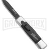 AKC Minion Concord Polish/Black OTF Automatic Knife - Black Dagger -Grindworx Shop AKC Minion Concord Polish Black OTF Auto Black Dagger GX 41032 jr large