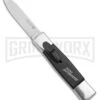 AKC Minion Concord Polish/Black OTF Automatic Knife - Flat Grind Satin Plain 4 AKC Minion Concord Polish/Black OTF Automatic Knife - Flat Grind Satin Plain -Grindworx Shop AKC Minion Concord Polish Black OTF Auto Satin Flat GX 41031 jr large