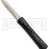 AKC Concord Black OTF Automatic Knife - Dagger Gold Plain 4 AKC Concord Black OTF Automatic Knife - Dagger Gold Plain -Grindworx Shop AKC OTF Black Concord Gold Dagger BHQ 52359 jr 2 large