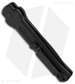 AKC X-treme Ace Automatic Knife Black (3.6" Black) -Grindworx Shop AKC X TREME ACE Side Opening Automatic Knife Black Black BHQ 100384 kp side