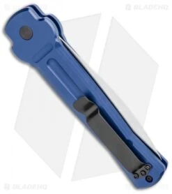 AKC X-treme ACE Automatic Knife Blue (3.6" Satin) -Grindworx Shop AKC X treme Ace Auto Blue Satin BHQ 105467 jr side