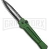 AKC X-treme Ace Green Automatic Knife - Black Two Tone Plain 3 AKC X-treme Ace Green Automatic Knife - Black Two Tone Plain -Grindworx Shop AKC X treme Ace Auto Green Black TT ACE GTT BHQ 136921 jr large