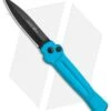 AKC X-treme Ace Automatic Knife Light Blue (3.6" Black) 4 AKC X-treme Ace Automatic Knife Light Blue (3.6" Black) -Grindworx Shop AKC X treme Ace Auto Light Blue Black ACE LBLB BHQ 115396 jr