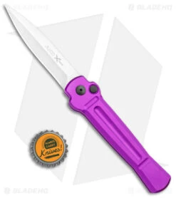 AKC X-treme Ace Automatic Knife Purple (3.6" Satin) -Grindworx Shop AKC X treme Ace Auto Purple Satin BHQ 179205 jr bottlecap