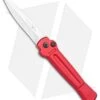 AKC X-treme Ace Automatic Knife Red Aluminum (3.9" Satin) -Grindworx Shop AKC X treme Ace Auto Red Satin BHQ 105468 jr