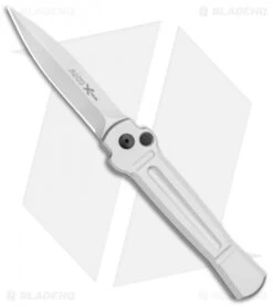 AKC X-treme Ace Automatic Knife Silver (3.6" Satin)