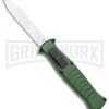 AKC X-treme EVO Green OTF Automatic Knife - Satin Plain -Grindworx Shop AKC X treme EVO OTF Auto Green Satin BHQ 105417 jr large
