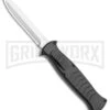 AKC X-treme EVO Black OTF Automatic Knife - Satin Plain Dagger