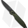 AKC X-treme Dandy Automatic Knife Green Aluminum (3.1" Black Stonewash) -Grindworx Shop AKC Xtreme Dandy Green Aluminum AK Black SW BHQ 174571 td