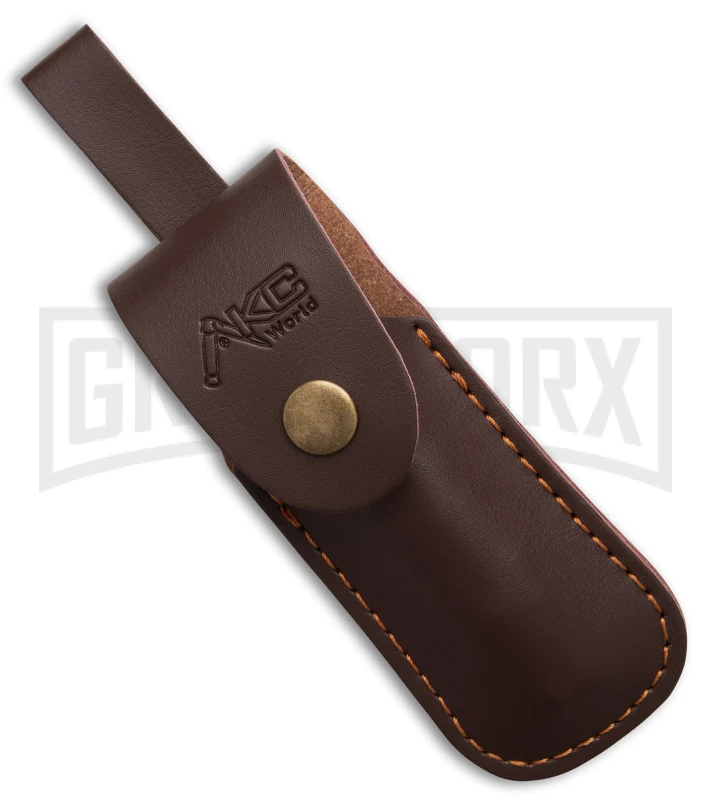 Automatic Italian Style Swinguard 9" Stag w/Clip - Damascus Bayonet Blade Automatic Italian Style Swinguard 9" Stag W/Clip - Damascus Bayonet Blade -Grindworx Shop Italian Style Stiletto Swinguard Automatic Knife Stag Horn w clip 4in Damascus BHQ 188209 td sheath large