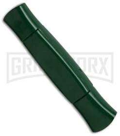 AKC 077 Concord Dark Green OTF Automatic Knife - Black Plain 2 AKC 077 Concord Dark Green OTF Automatic Knife - Black Plain -Grindworx Shop akc 077 otf dark green black plain side cm large