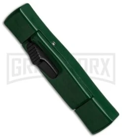 AKC Minion Concord Dark Green OTF Automatic Knife - Satin Plain 1 AKC Minion Concord Dark Green OTF Automatic Knife - Satin Plain -Grindworx Shop akc 077 otf dark green satin bottom cm large