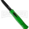 AKC 077 Concord Lime Green OTF Automatic Knife - Black Plain -Grindworx Shop akc 077 otf lime green black plain cm large