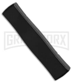 AKC Minion Concord Zebra OTF Automatic Knife - Flat Grind Satin Plain 2 AKC Minion Concord Zebra OTF Automatic Knife - Flat Grind Satin Plain -Grindworx Shop akc mini concord black zebra side large