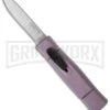 AKC Minion Concord Purple OTF Automatic Knife - Satin Plain